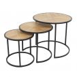 Kick Couchtisch Set - Oak